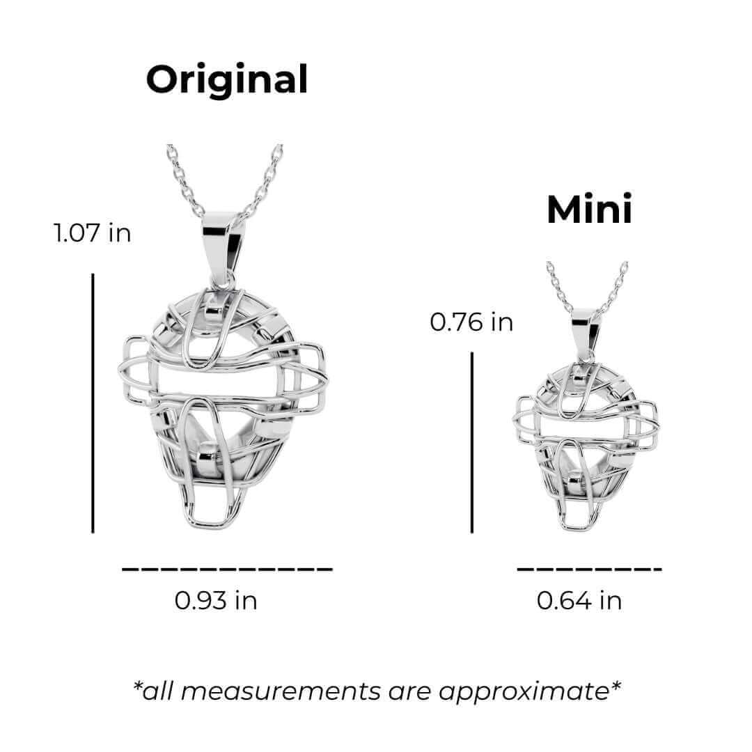 Baseball Catchers Mask Necklace (Youth) - Image 4