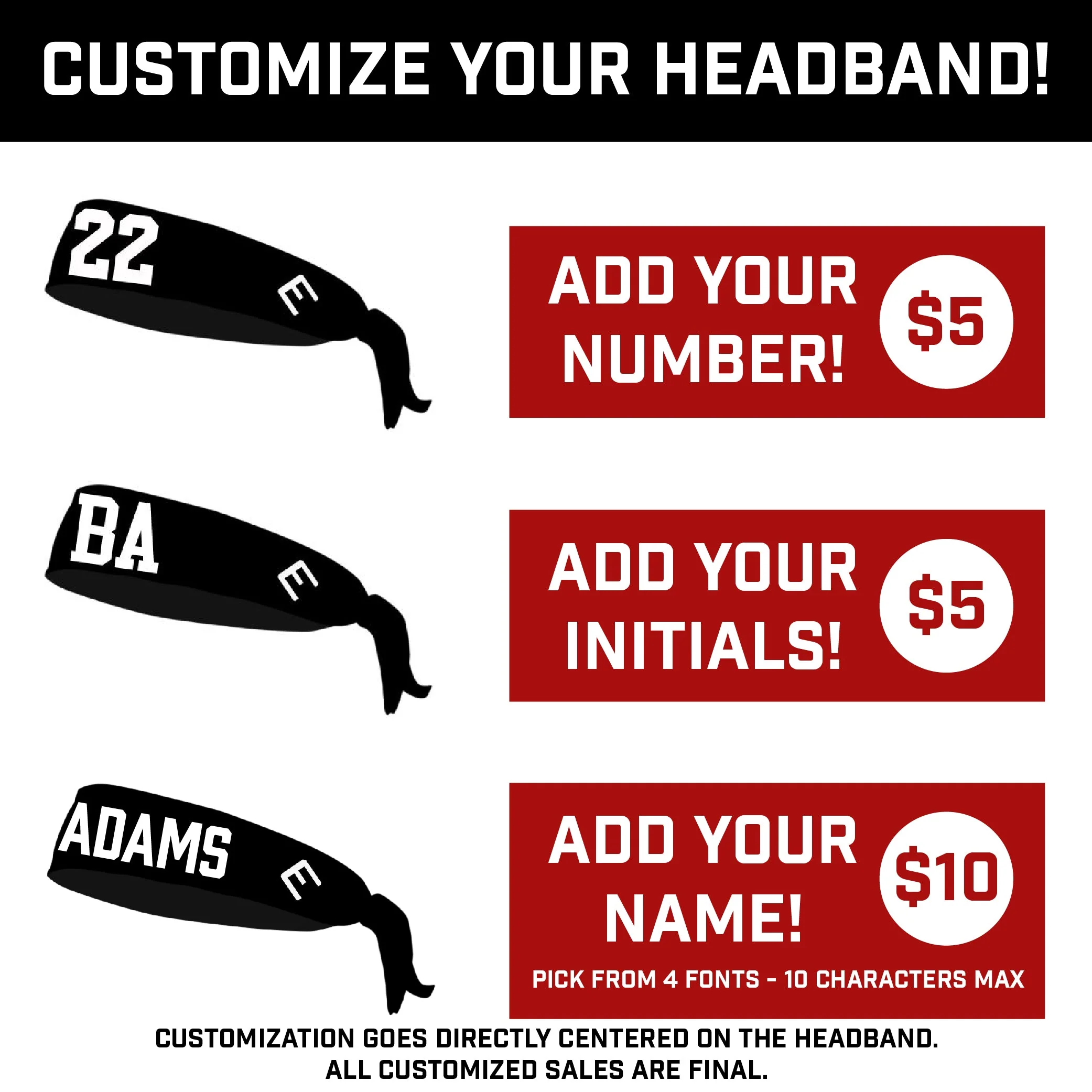 Blackout Camo Tie Headband - Image 3