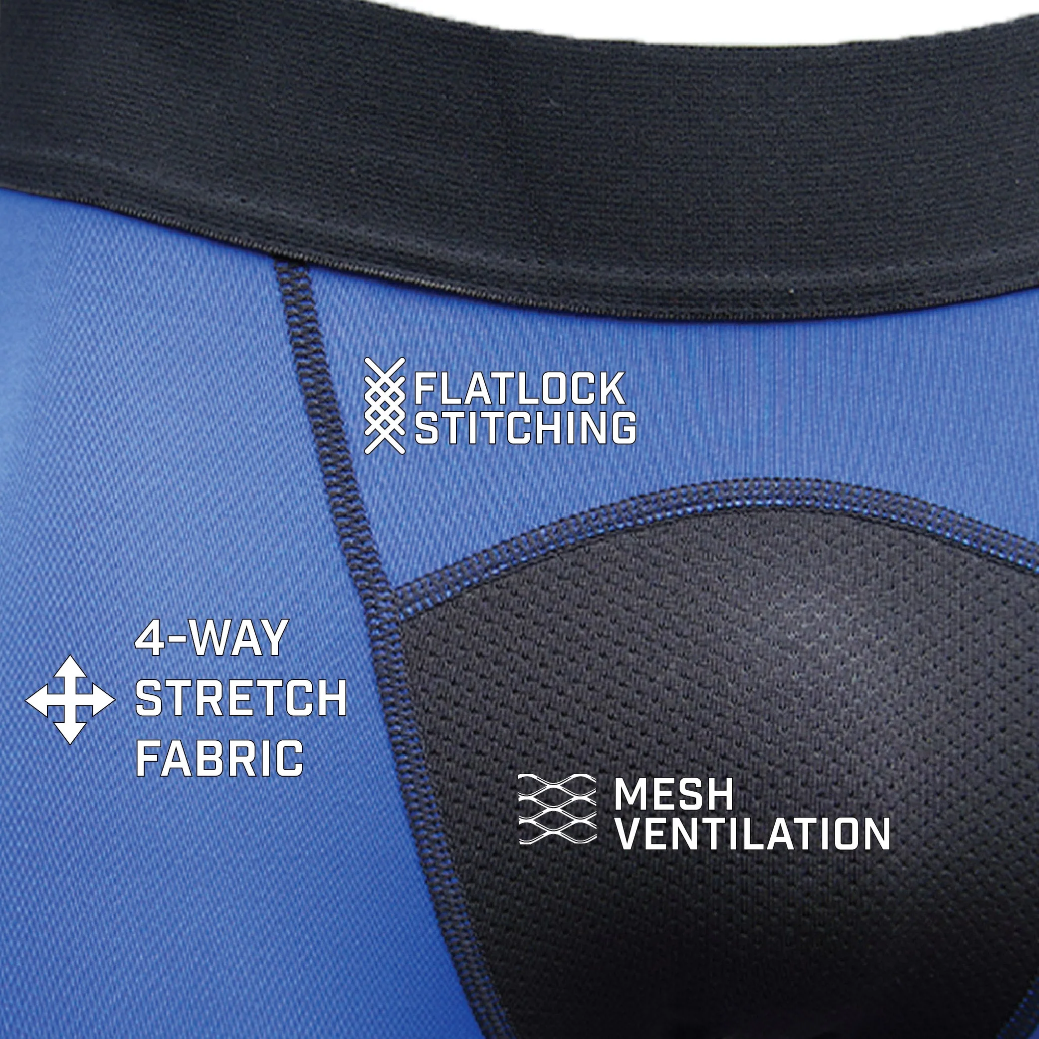 Blue Compression Tights - Image 3