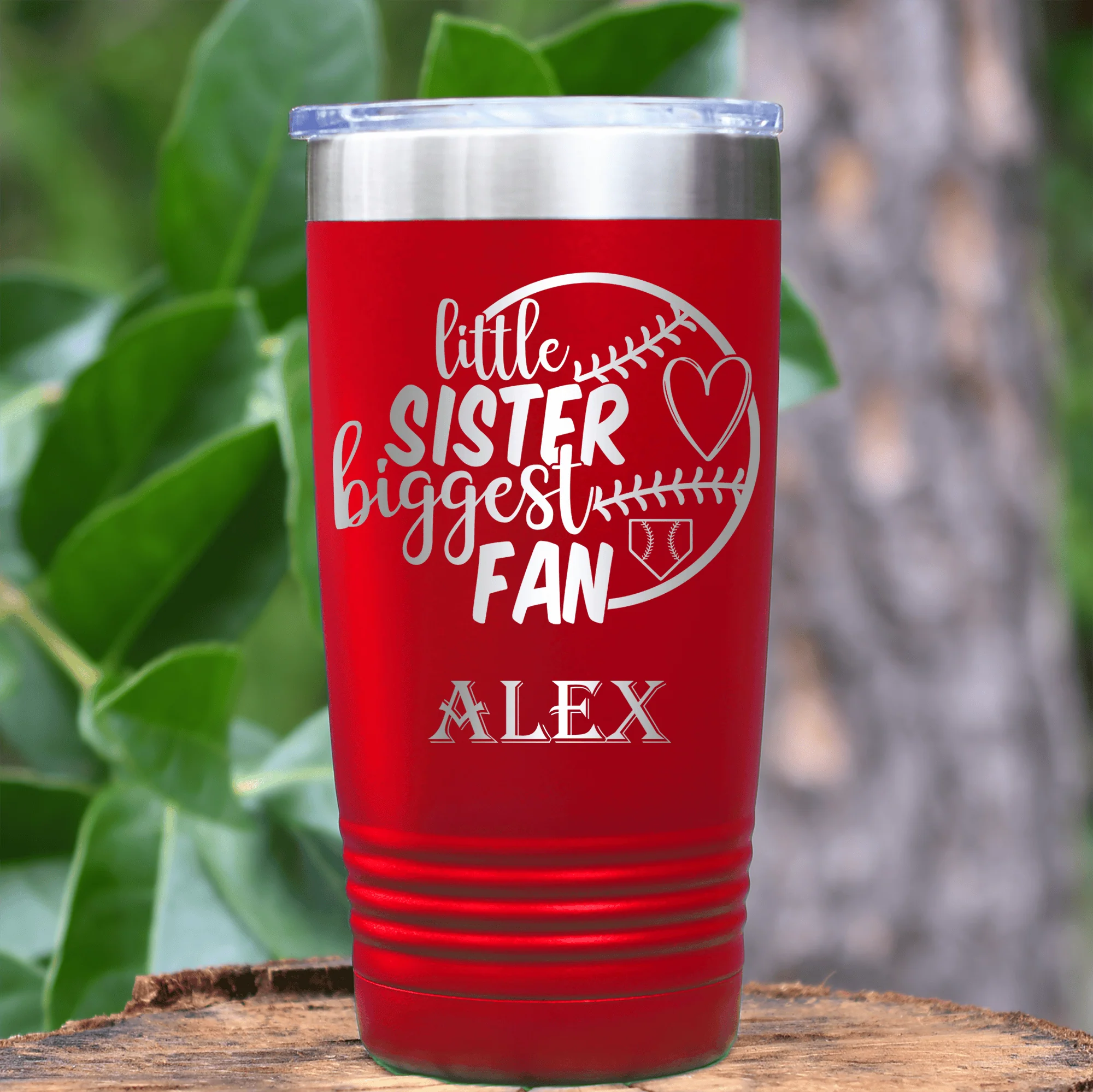 Cheering From The Sidelines Sister Tumbler - Image 7