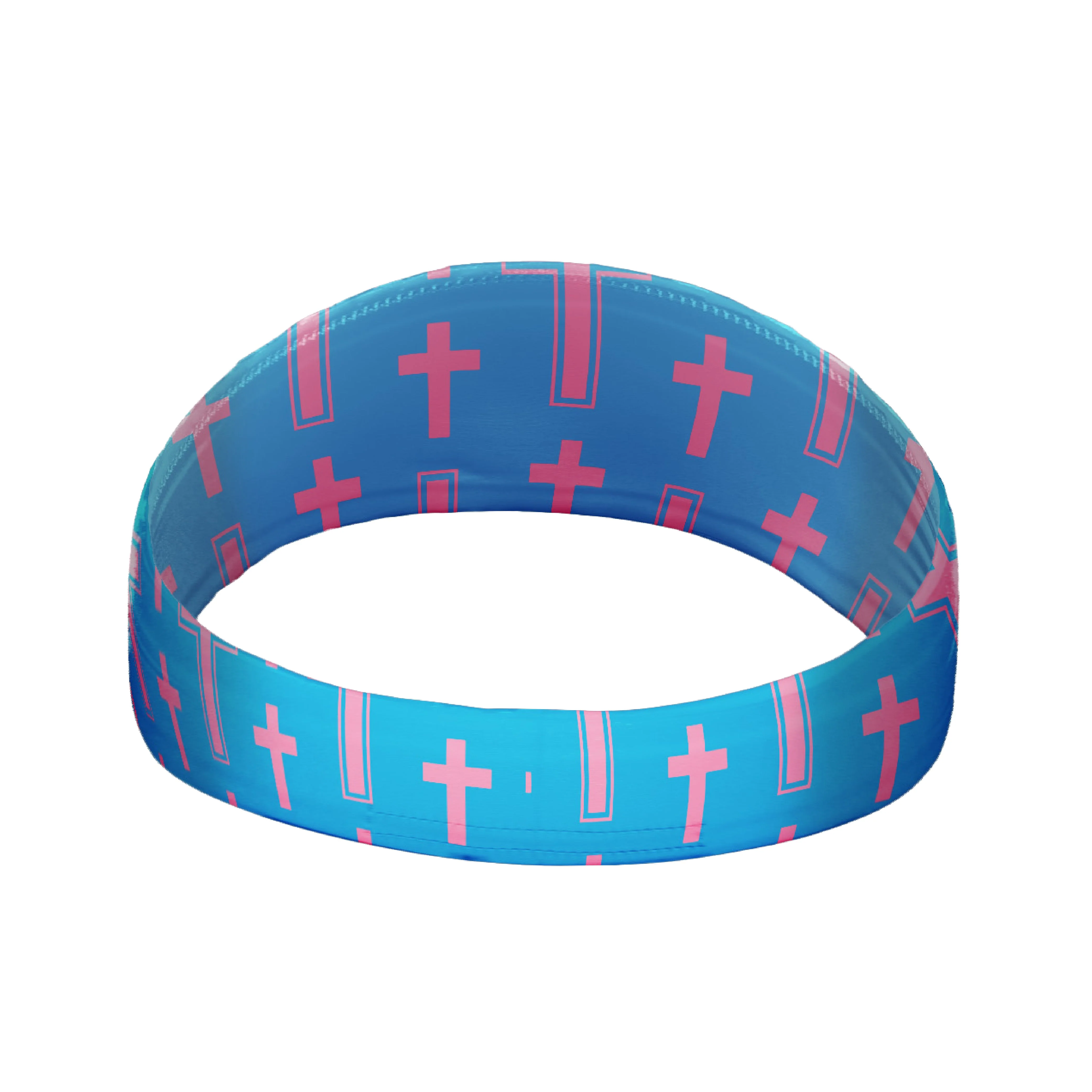 Cotton Candy Cross Headband - Image 4