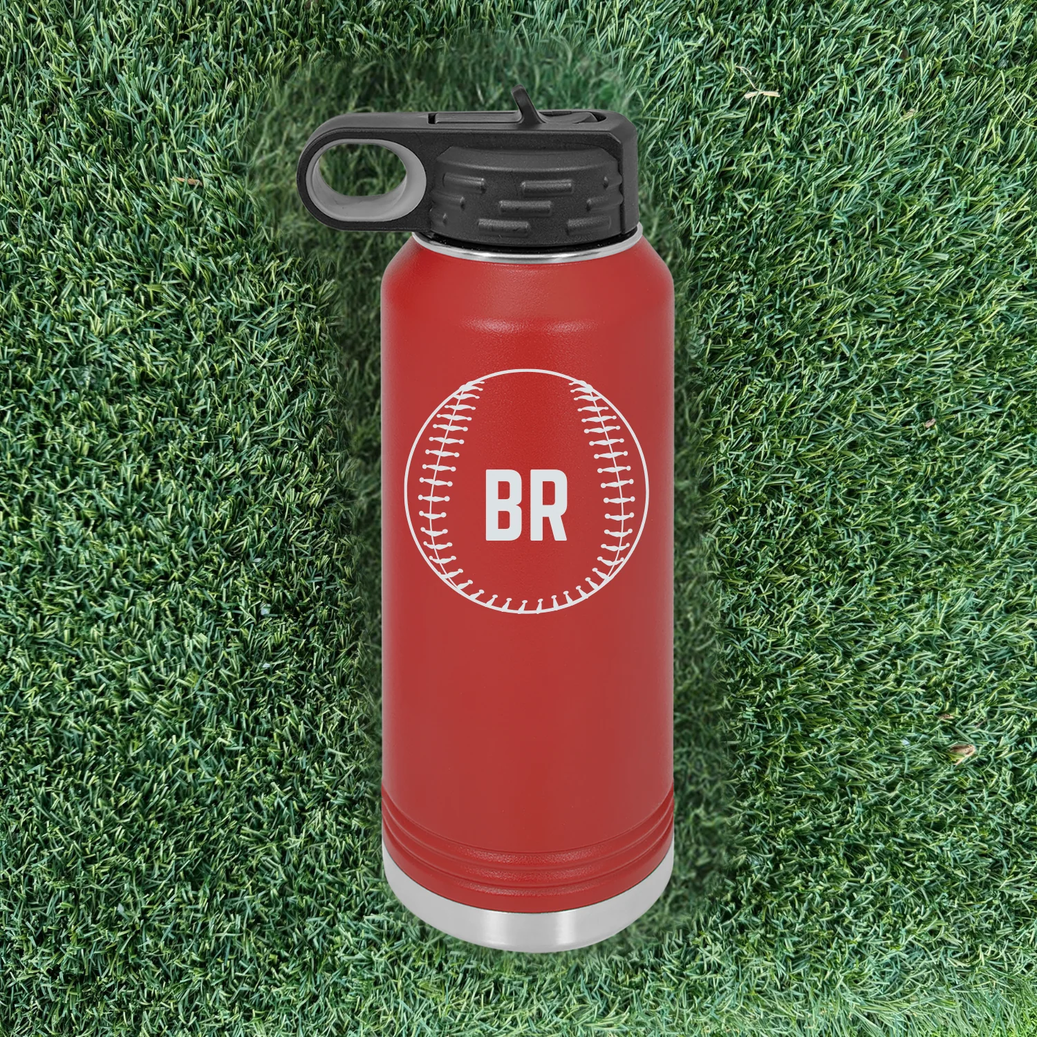 Custom Ball Design Water Bottle - Image 2