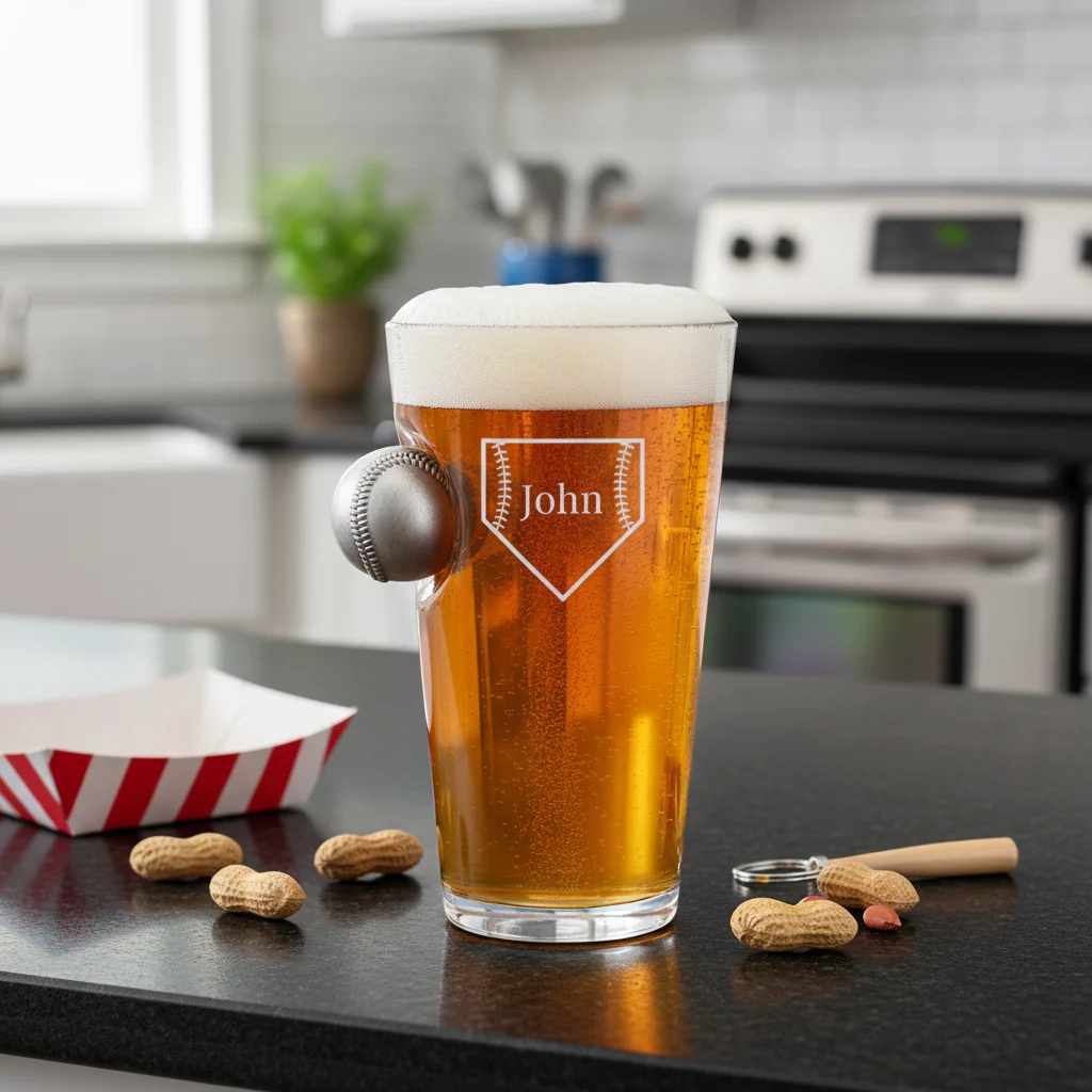 Diamond Dugout Personalized Pint Glass - Image 5