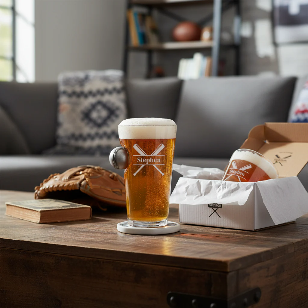 Diamond Dugout Personalized Pint Glass - Image 6