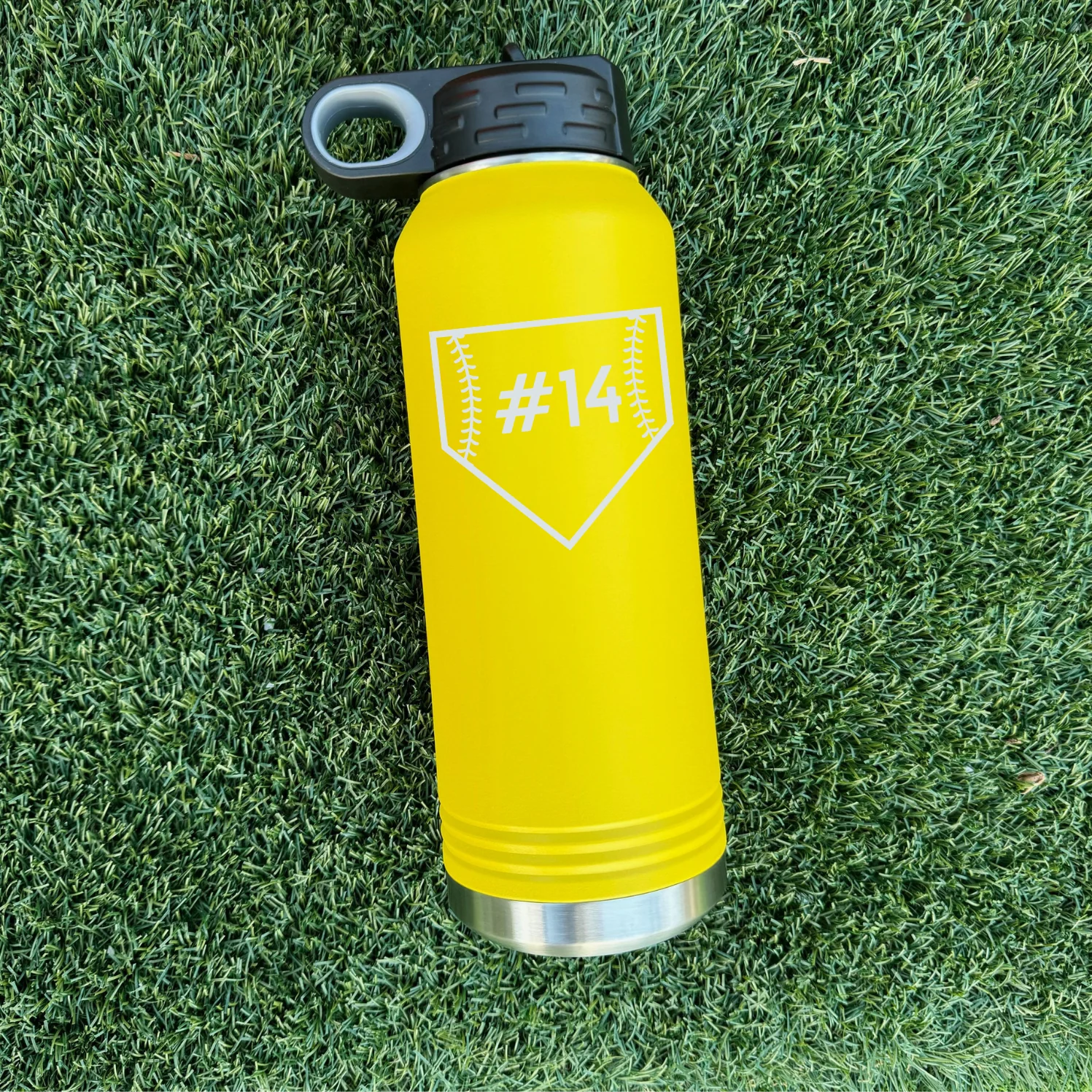 Custom Home Plate Water Bottle - Image 3