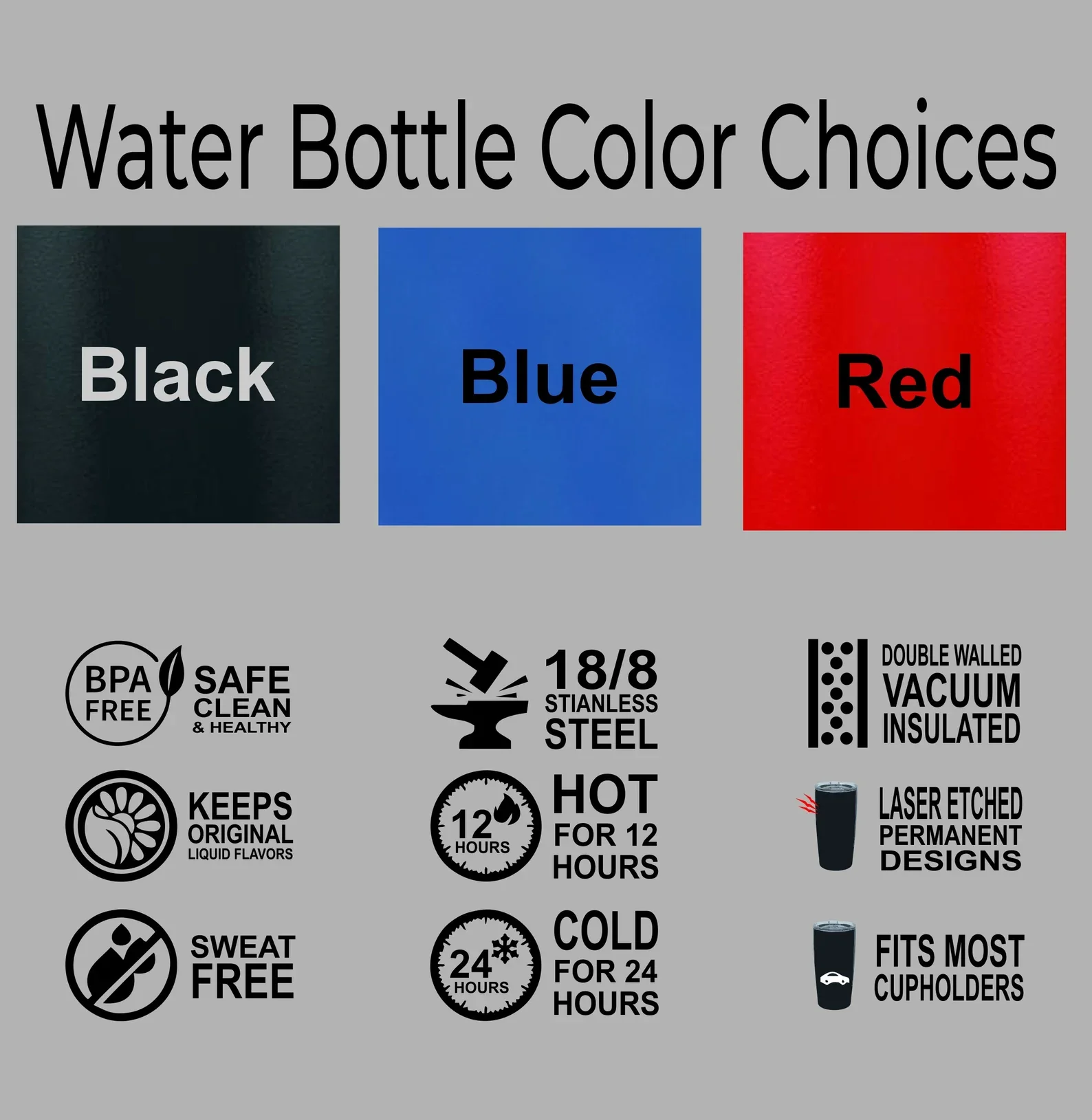 Custom Baseball Water Bottle - Image 6