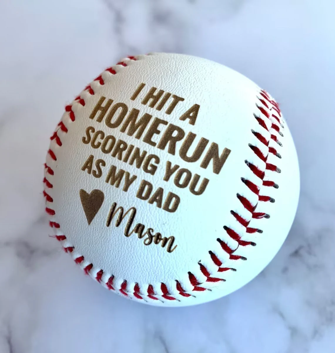 Dad's Special Baseball Memento - Image 4