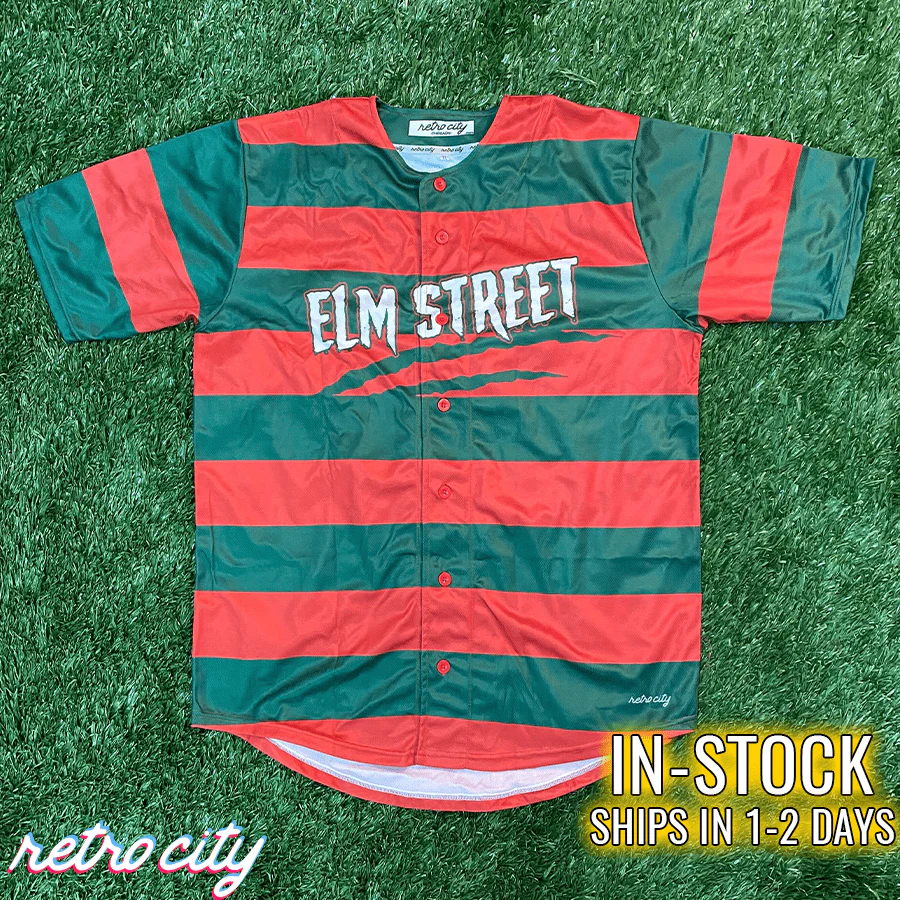Elm Street Sweet Dreams Custom Baseball Jersey - Image 4