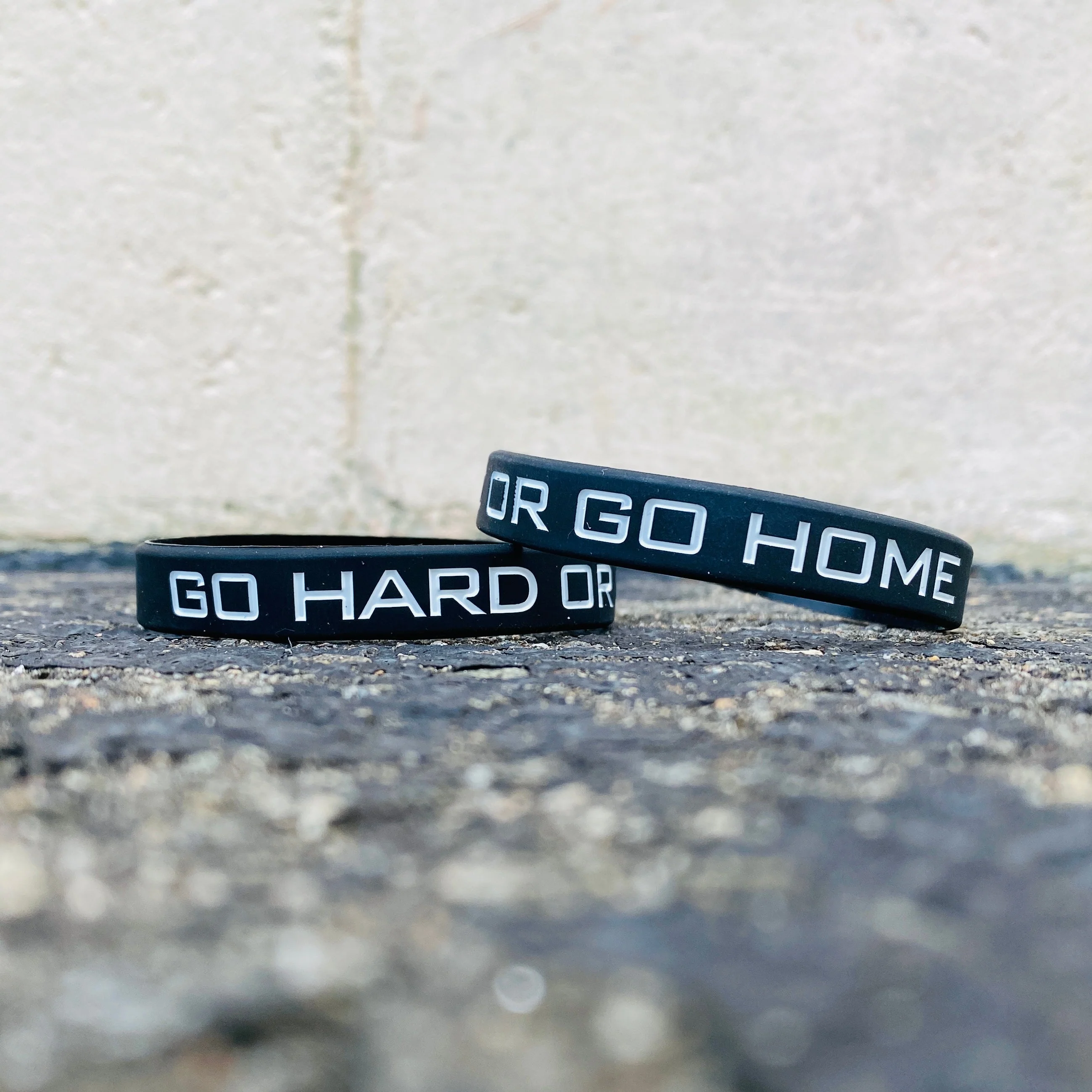 GO HARD OR GO HOME Wristband - Image 3