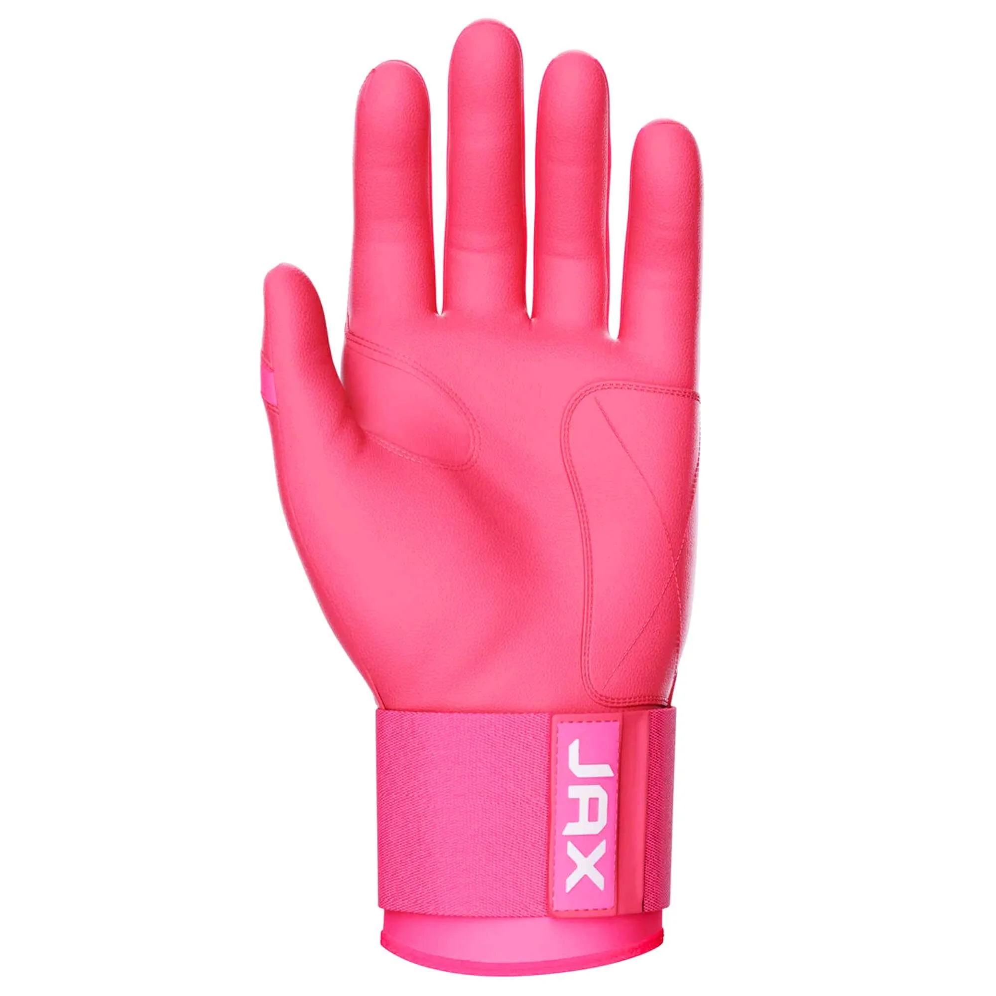 Jax Pink Cuff Batting Gloves - Image 3