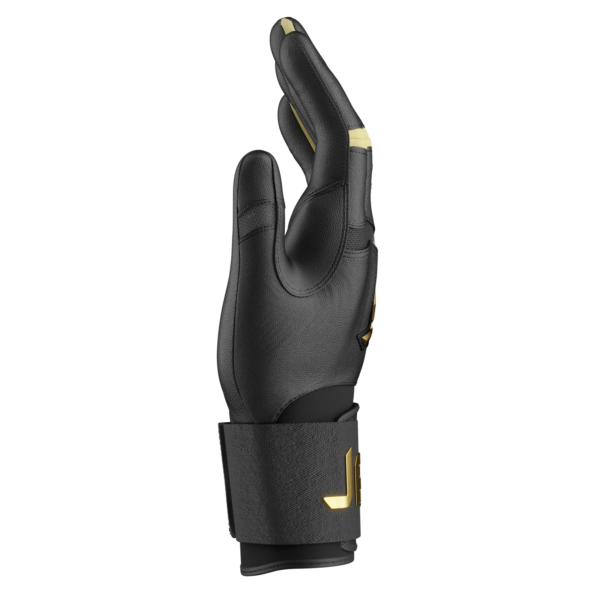 Jax Pure Gold Cuff Batting Gloves - Image 6
