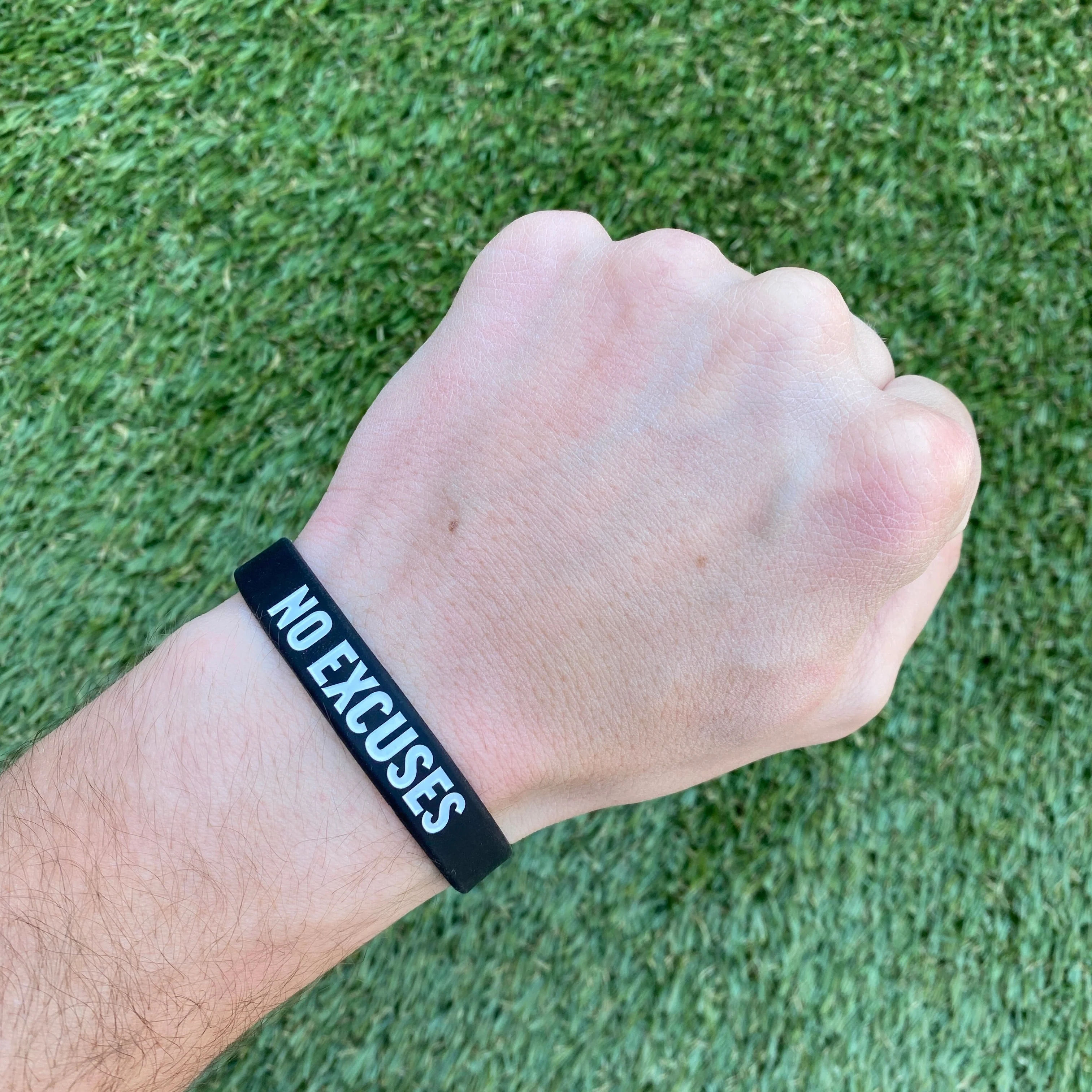 NO EXCUSES Wristband - Image 2