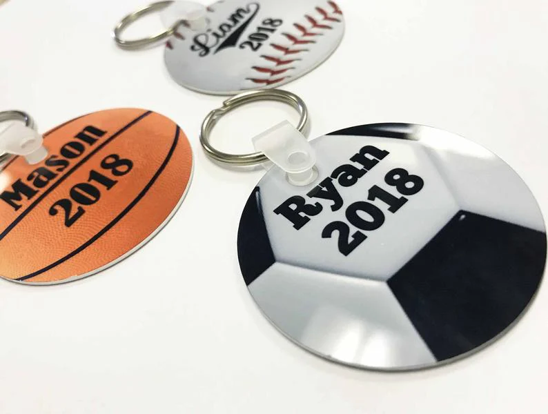 Personalized Baseball Keychain - Image 4
