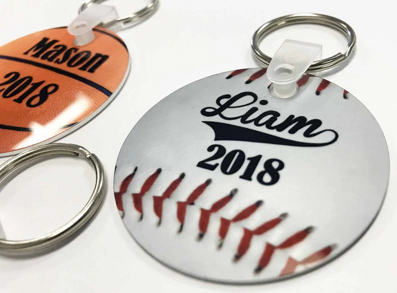 Personalized Baseball Keychain - Image 6