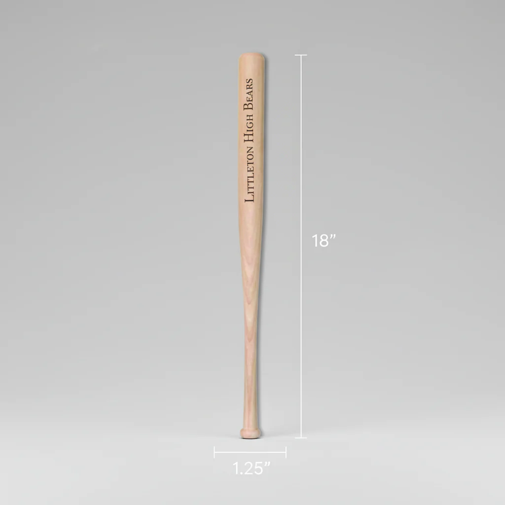 Engraved Wooden Mini Bat - Image 4