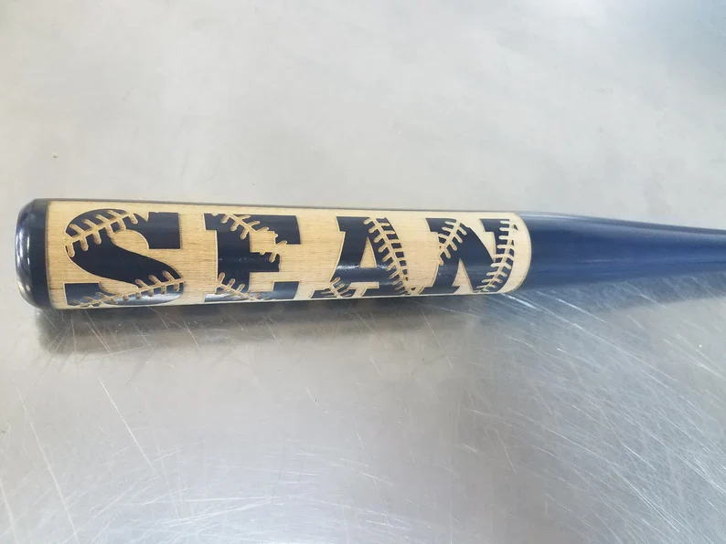 Personalized Mini Stitch Baseball Bat - Image 8