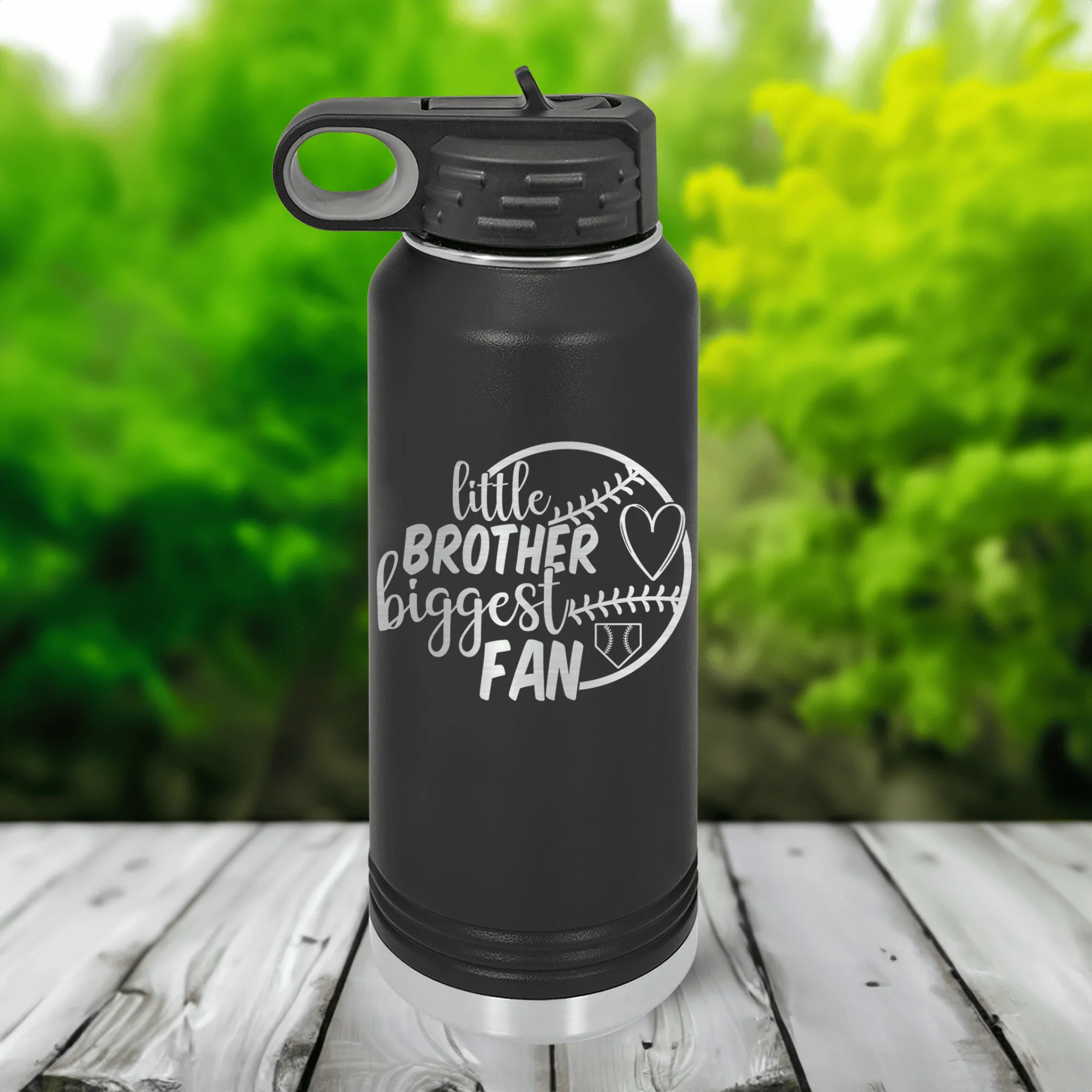 Proud Baseball Sibling 32 Oz Water Bottle