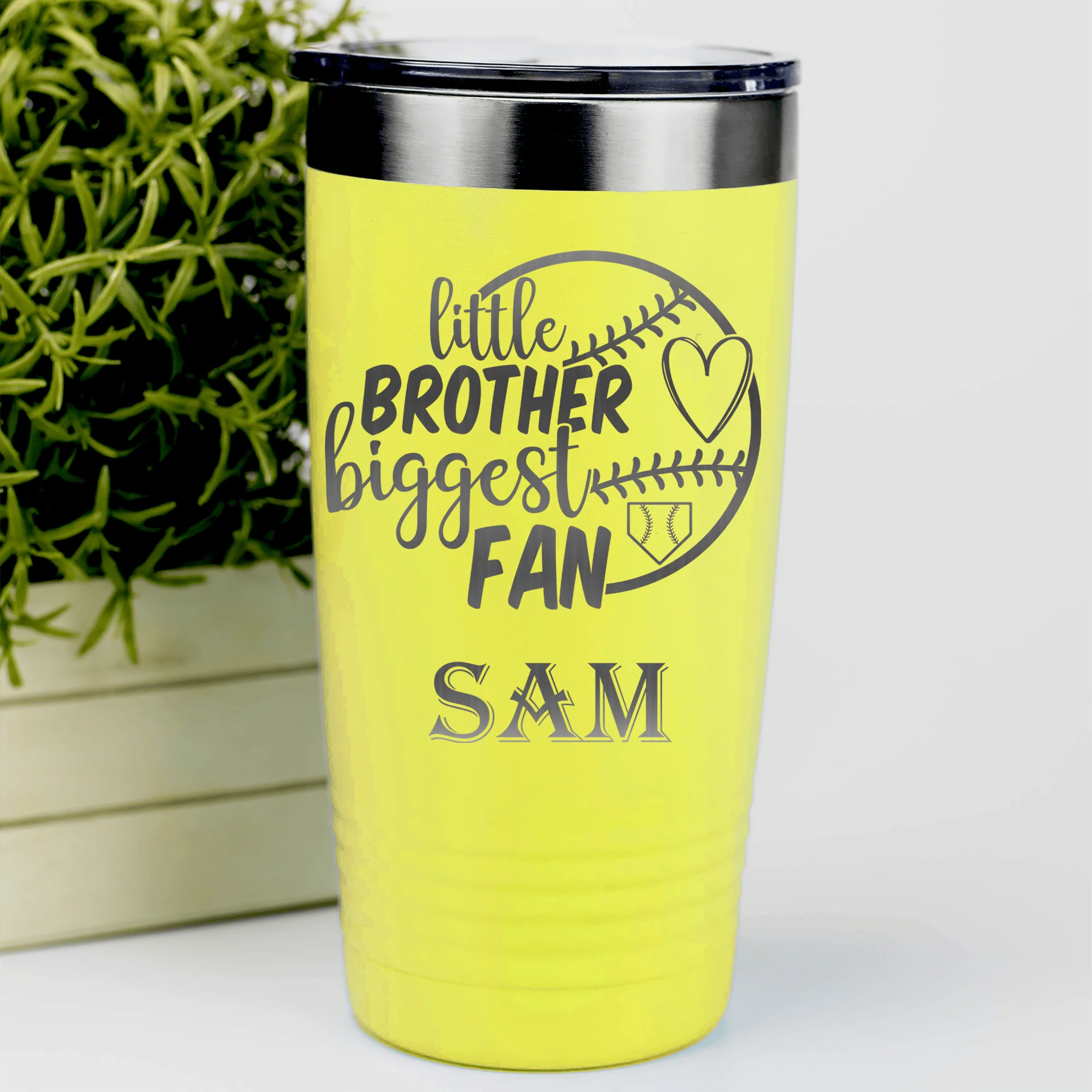 Proud Baseball Sibling Tumbler - Image 19