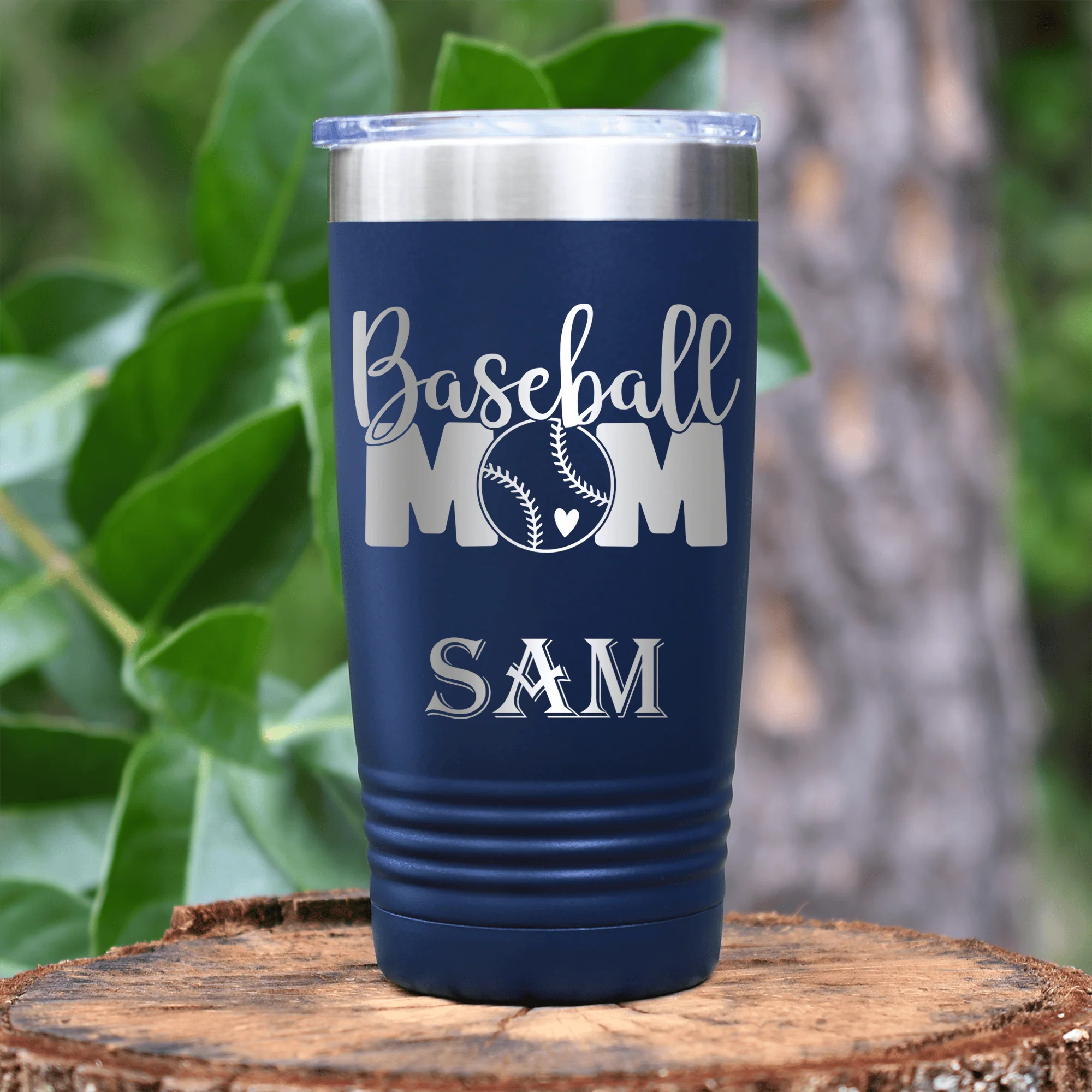 Queen Of The Bleachers Baseball Tumbler - Image 2