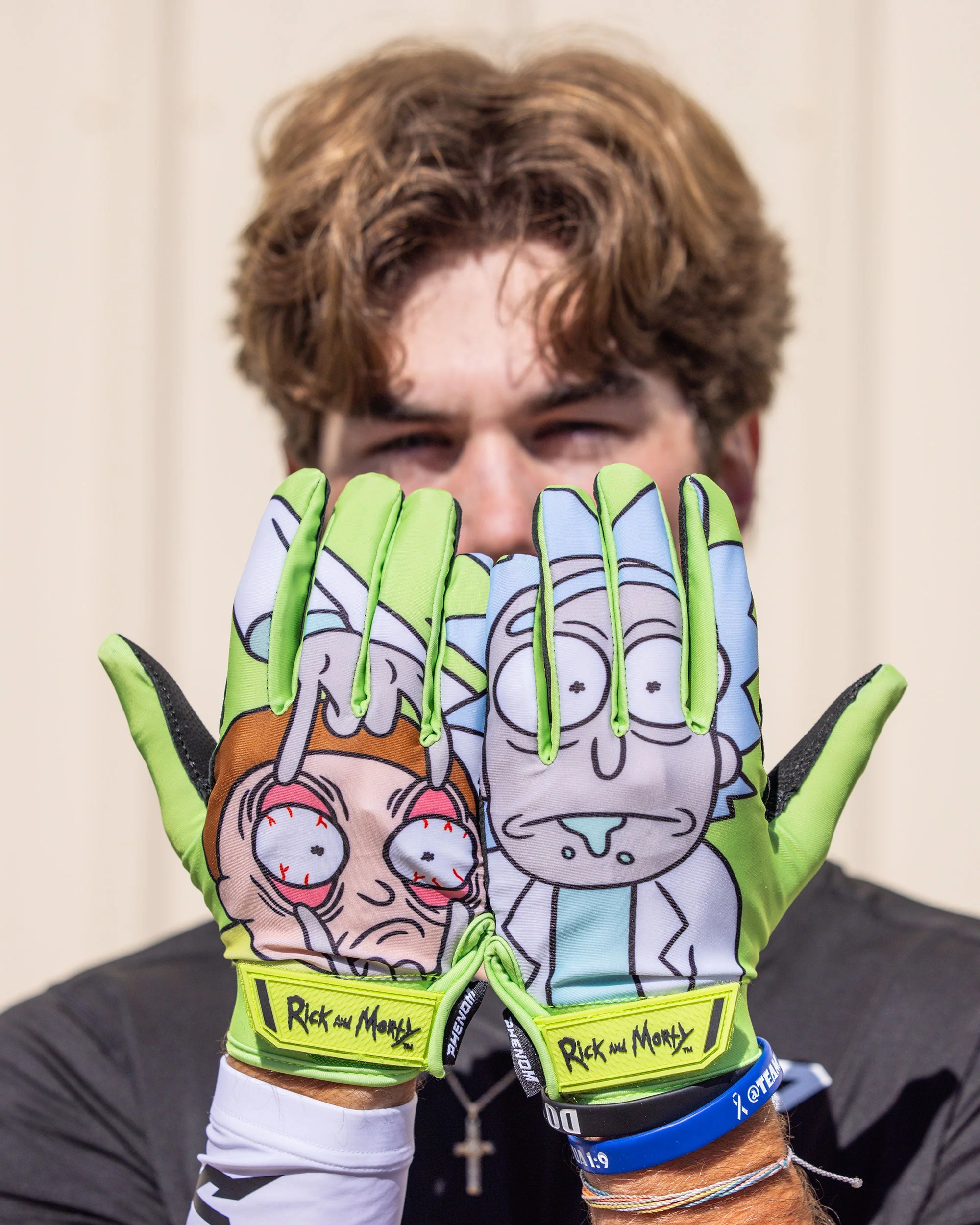 Rick and Morty Batting Gloves - Quantum Orbit by Phenom Elite - Image 4