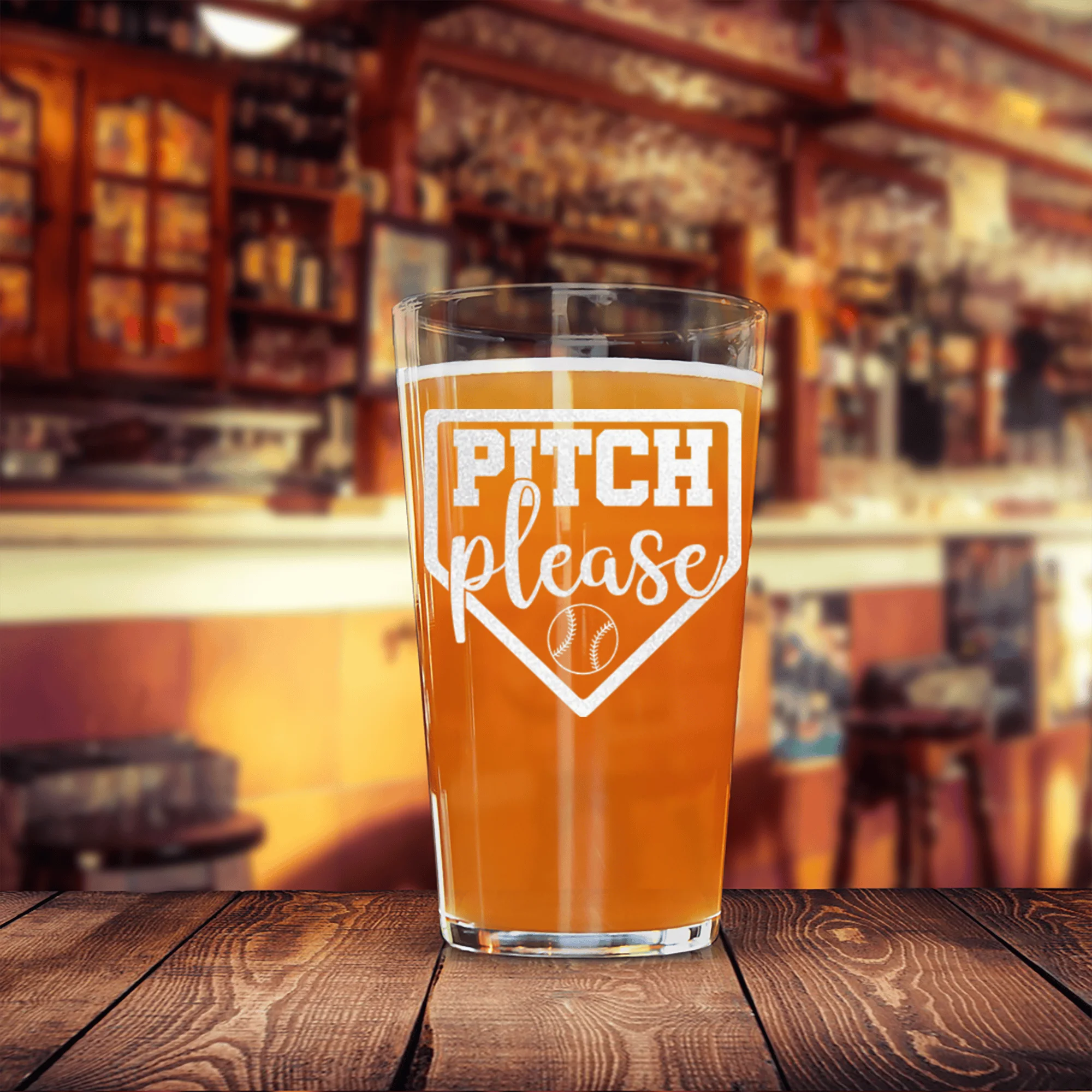 Sass From The Mound Pint Glass - Image 2