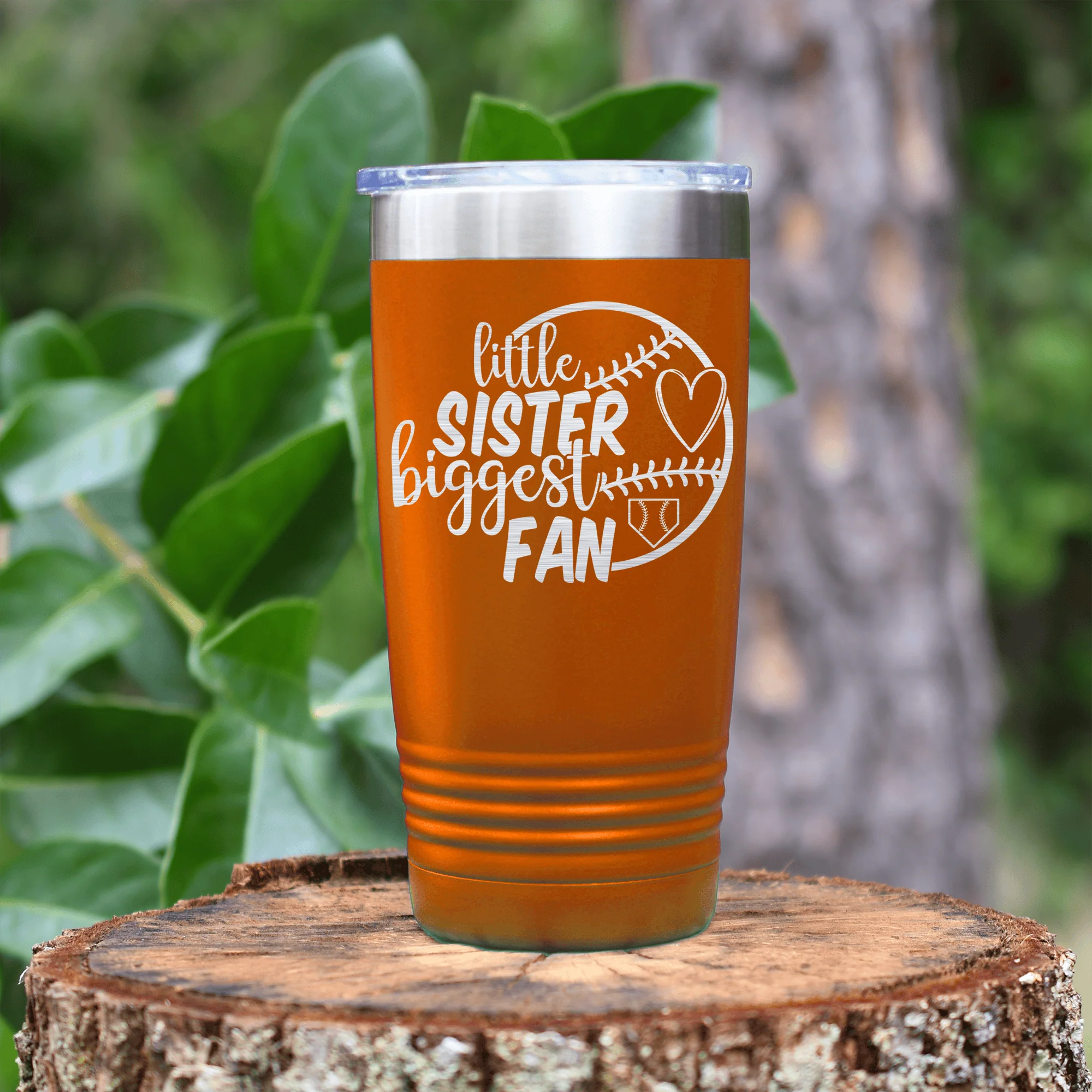 Cheering From The Sidelines Sister Tumbler - Image 11
