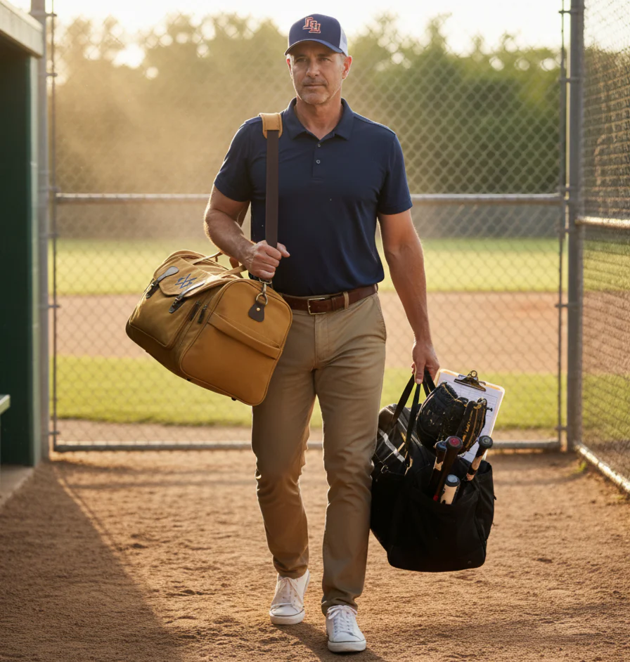 Senior Baseball Gift Personalized Duffle Bag - Image 8