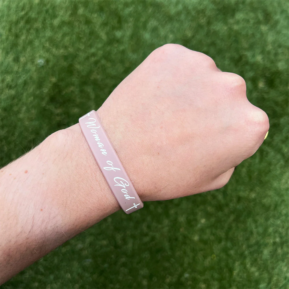 Woman Of God Wristband - Image 2