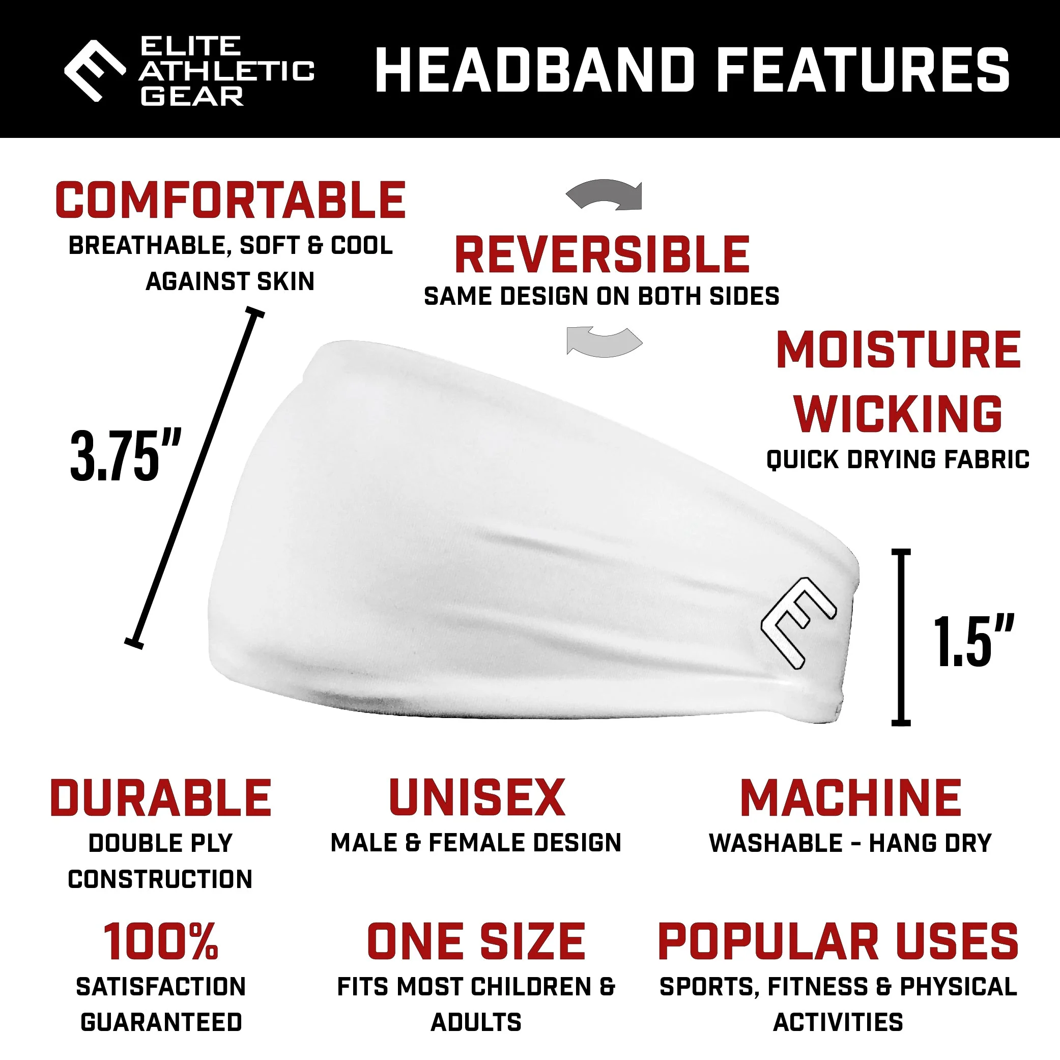 Work Hard In Silence Headband - Image 2